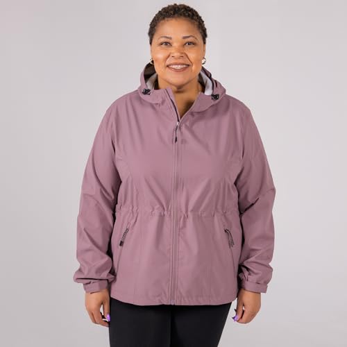 Women's Plus Size 1X-6X Rain Jacket Wind Coat Mystique - Product